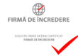 Certificat firma de incredere